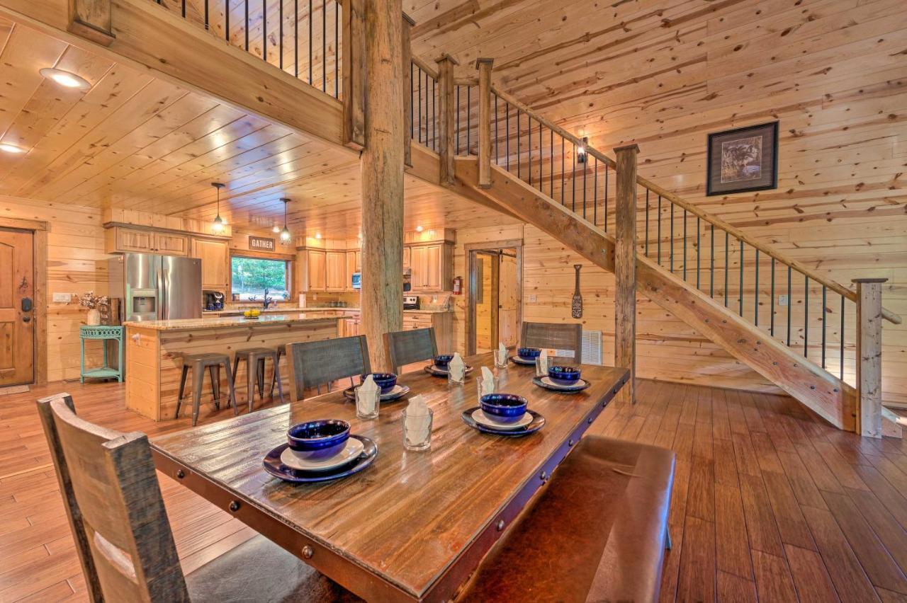 Stephens Gap Creekside Broken Bow Cabin With Hot Tub And Fire Pit! מראה חיצוני תמונה
