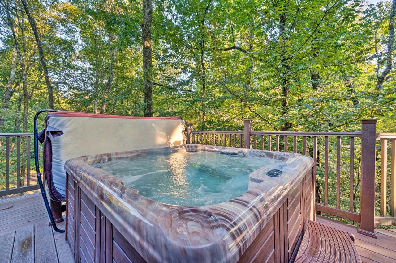 Stephens Gap Creekside Broken Bow Cabin With Hot Tub And Fire Pit! מראה חיצוני תמונה