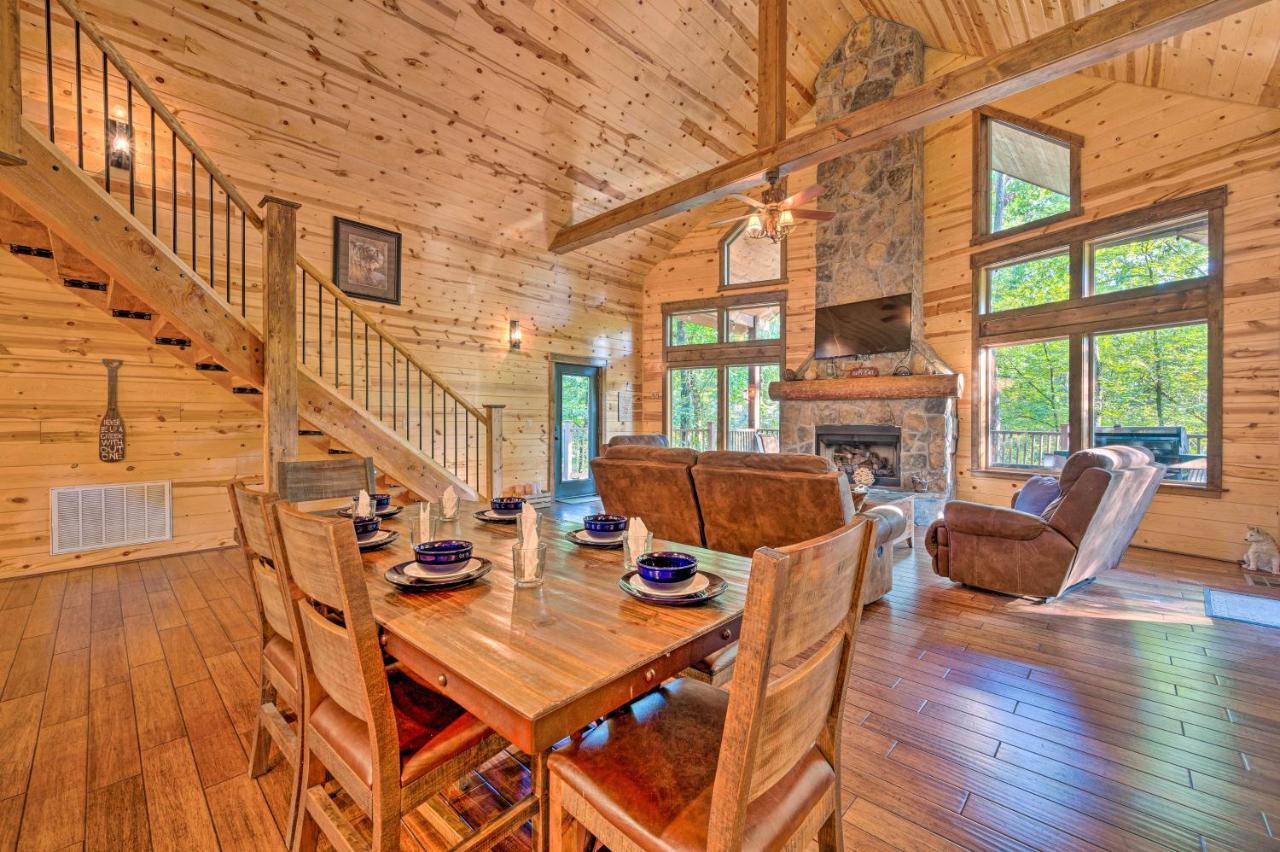 Stephens Gap Creekside Broken Bow Cabin With Hot Tub And Fire Pit! מראה חיצוני תמונה