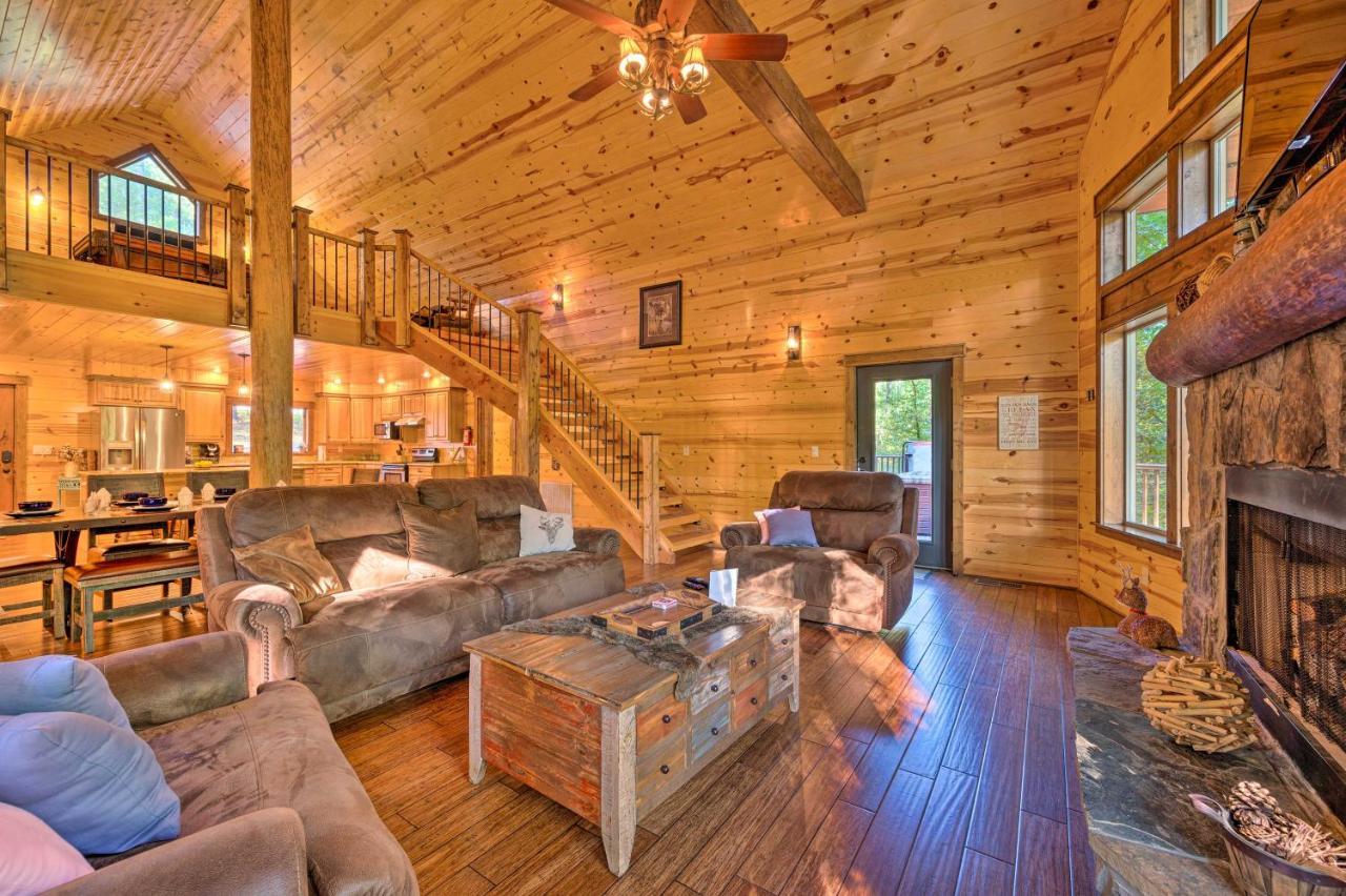 Stephens Gap Creekside Broken Bow Cabin With Hot Tub And Fire Pit! מראה חיצוני תמונה