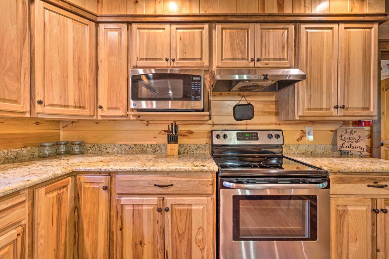 Stephens Gap Creekside Broken Bow Cabin With Hot Tub And Fire Pit! מראה חיצוני תמונה