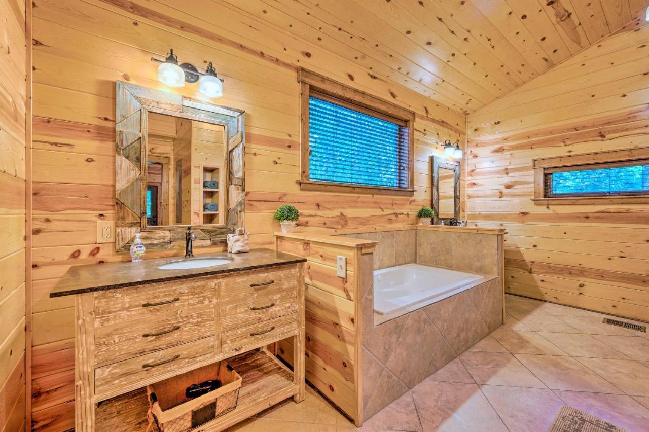 Stephens Gap Creekside Broken Bow Cabin With Hot Tub And Fire Pit! מראה חיצוני תמונה