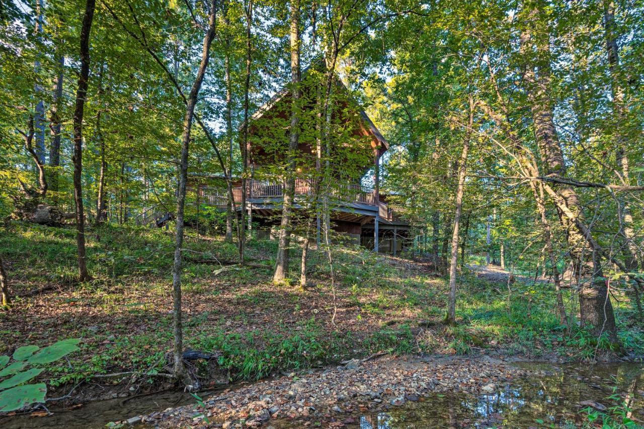 Stephens Gap Creekside Broken Bow Cabin With Hot Tub And Fire Pit! מראה חיצוני תמונה