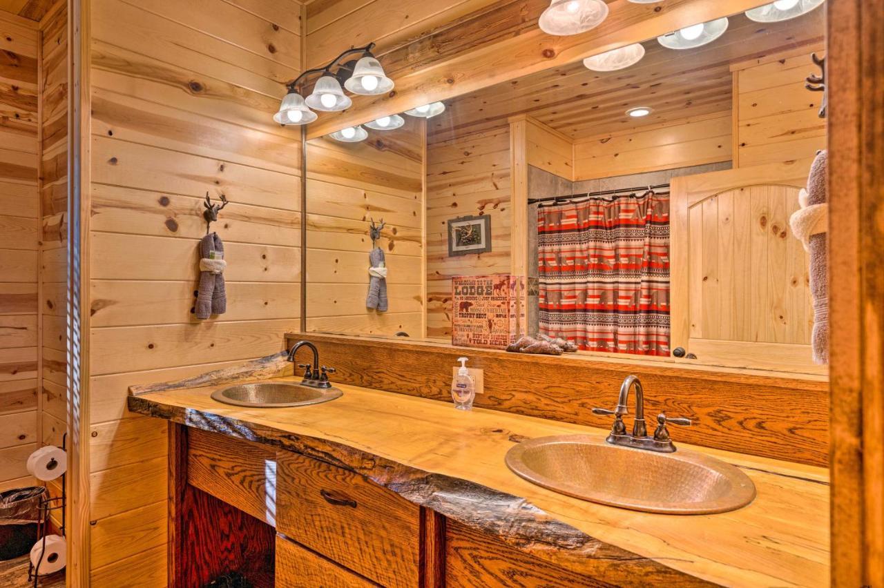 Stephens Gap Creekside Broken Bow Cabin With Hot Tub And Fire Pit! מראה חיצוני תמונה