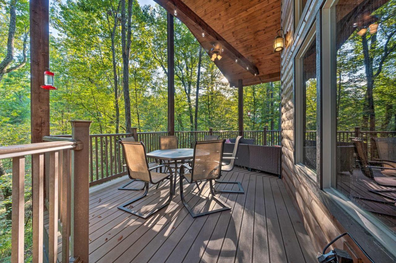 Stephens Gap Creekside Broken Bow Cabin With Hot Tub And Fire Pit! מראה חיצוני תמונה