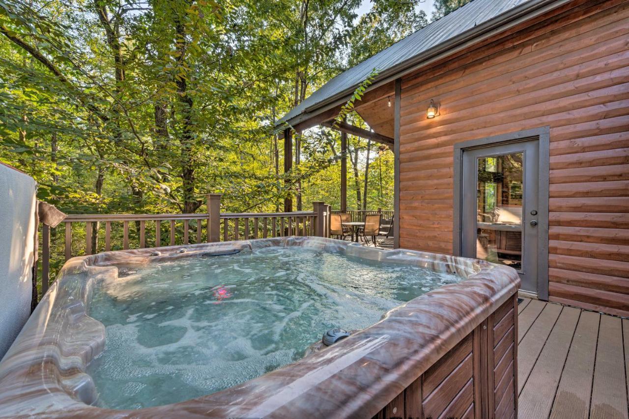 Stephens Gap Creekside Broken Bow Cabin With Hot Tub And Fire Pit! מראה חיצוני תמונה